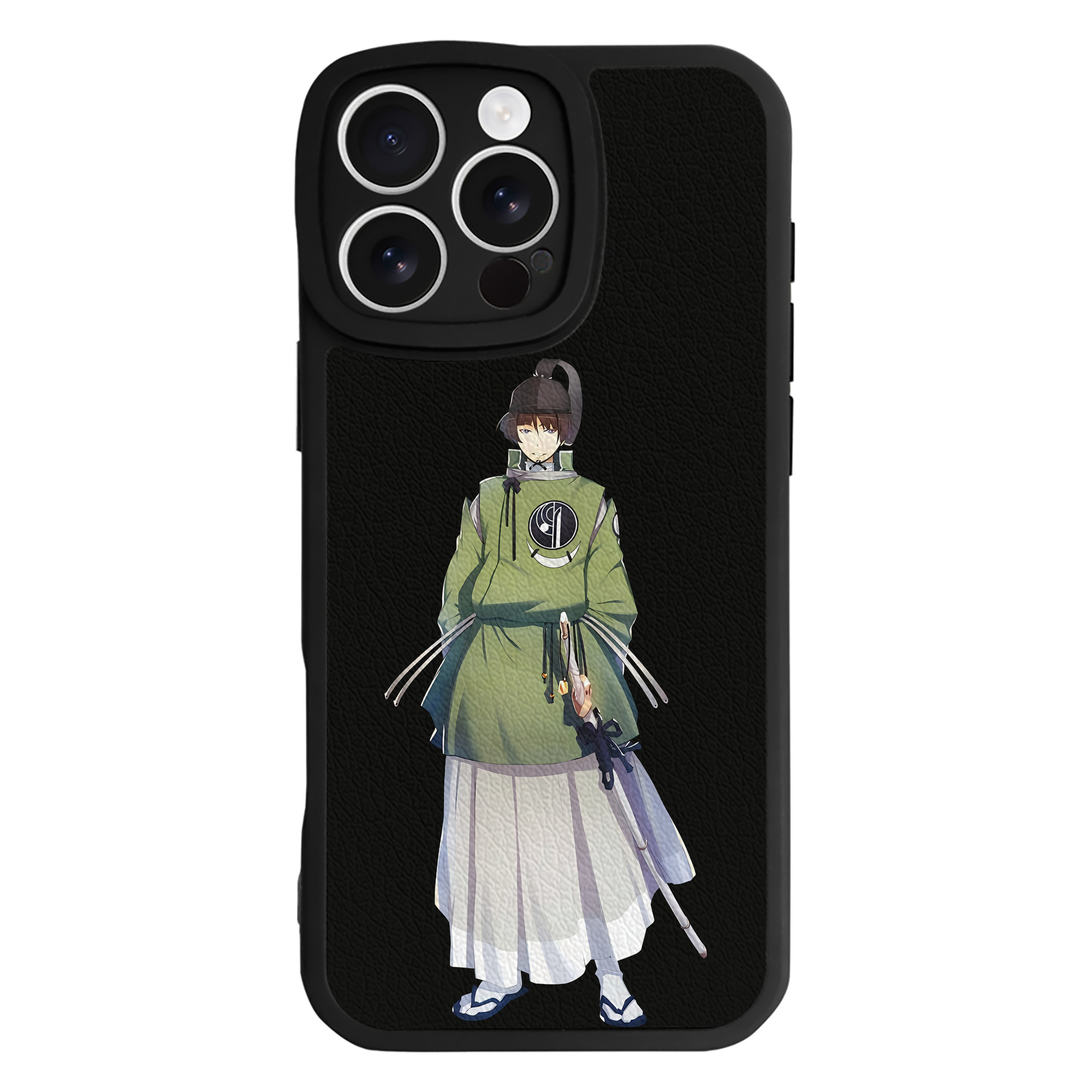 （画像用） 刀剣乱舞 Touken Ranbu 【iPhone 16シリーズ対応】シリコンスマホケース（レザー調） 材質：シリコン